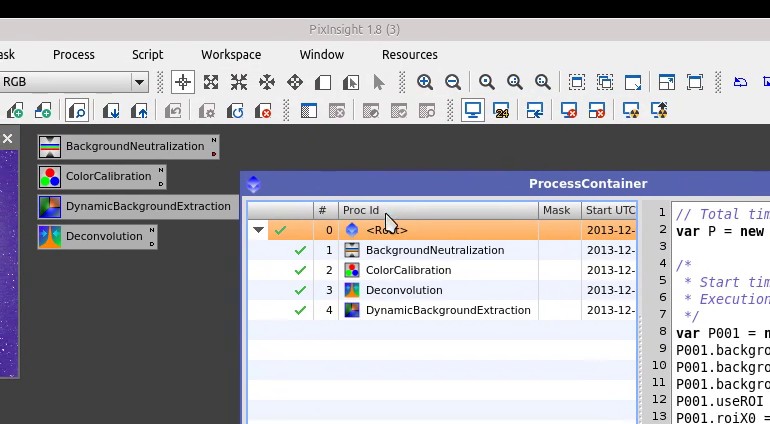 Disable Process Container