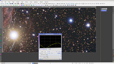 NGC 6960 - Blue Halos Reduction